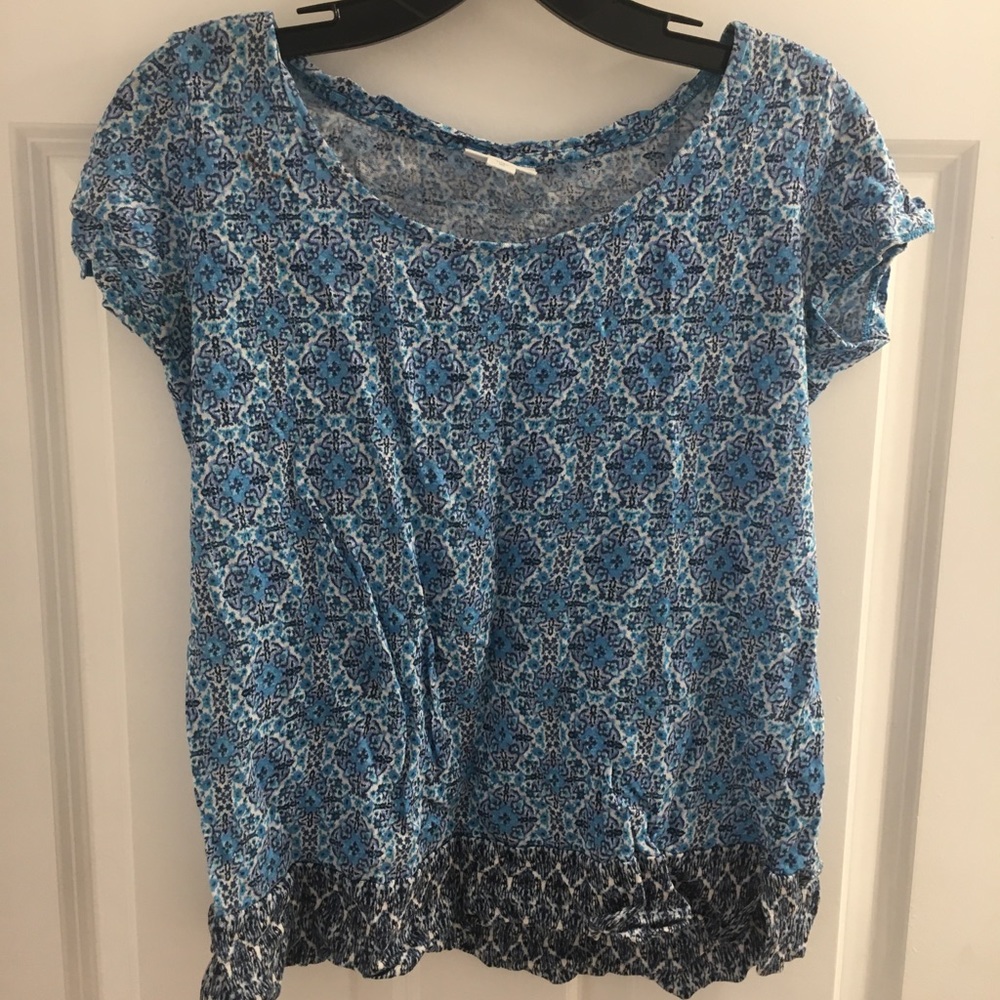 J. Jill blue t shirt